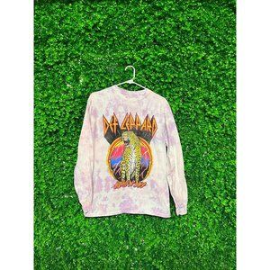 Vintage Def Leppard Long Sleeve T-shirt - Adult Mens Small - U14
